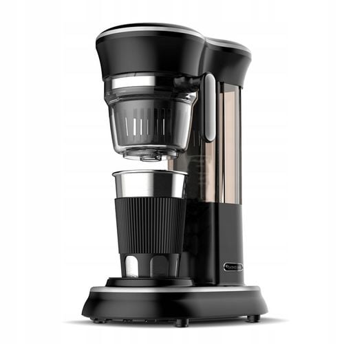 PRZELEWOWY EKSPRES DO KAWY Z MŁYNKIEM DO MIELENIA + KUBEK TERMICZNY GO na Arena.pl