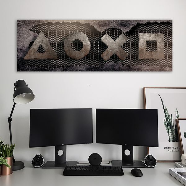 Obraz na płótnie, Symbole klawiszy kontroler 120x40 120x40 zdjęcie 2