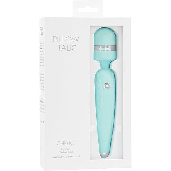Pillow Talk - Cheeky Wand Massager Teal zdjęcie 6