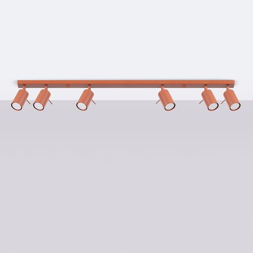 Plafon RING 6L ochra czerwona na Arena.pl