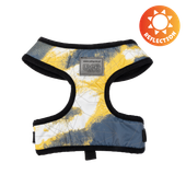 Regulowana uprząż z odblaskiem żółta 33~38-48~58cm 7-13 kg UNIQ PETS