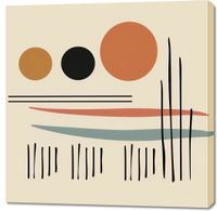 Obraz 100x100cm Iluzja Horyzontu