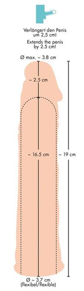 Silicone Extension Flesh zdjęcie 9