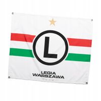 Legia Warszawa flaga dekoracyjna duża (L)