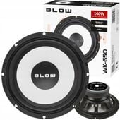 MOCNY GŁOŚNIK SAMOCHODOWY BASOWY WOOFER BLOW 140W 165mm 16,5cm 6.5"