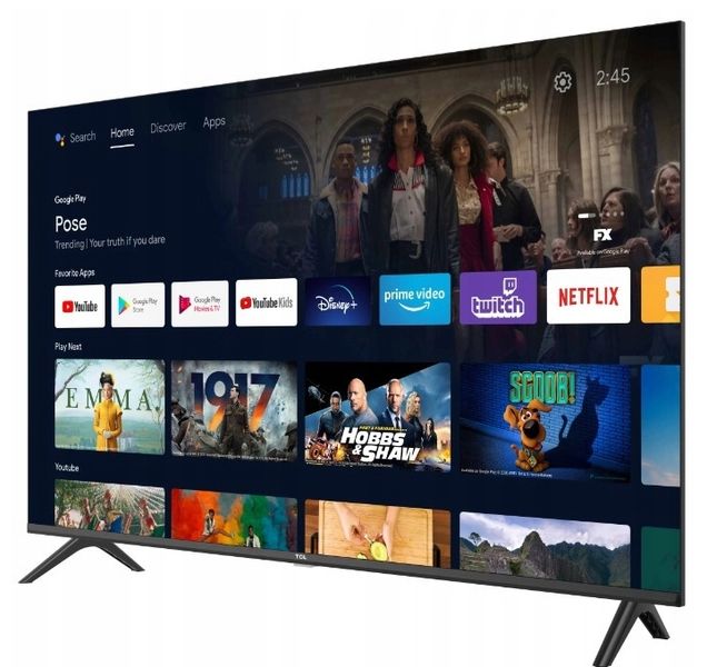 Telewizor LED TCL 40S5400 40" WiFi Smart Full HD Czarny zdjęcie 8