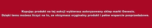 Głośniki 2.1 60W PC Komputerowe GENESIS Helium 600 Pilot na Arena.pl