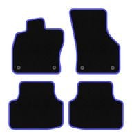Dywaniki welurowe CARLUX-BLUE do Skoda Octavia IV A7 2020- czarne