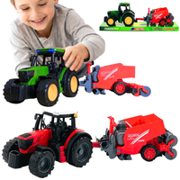 ZESTAW TRAKTOR CIĄGNIK Z MASZYNĄ NAPĘD FRYKCYJNY