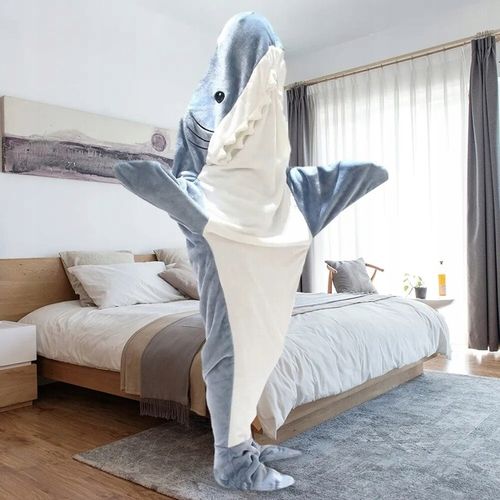 Halloween strój kocy piżama shark Odpowiedni dla wzrostu 155-170 cm na Arena.pl