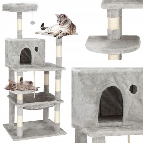 DRAPAK DLA KOTA DUŻY WIEŻA LEG KOTÓW DOMEK SŁUPEK 7 POZIOMÓW WYSOKI na Arena.pl