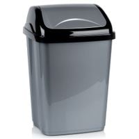 Kosz na Śmieci Odpady Plastikowy Uchylny Biurowy Łazienkowy Kuchenny 26L