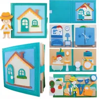 DLA DZIECI TABLICA  FILCOWA AKCESORIA