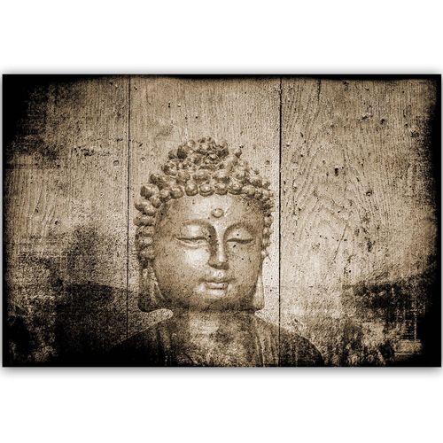 Deco Panel, Budda na drewnianym tle 4 120x80 na Arena.pl