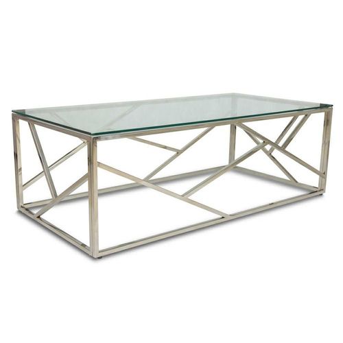 STOLIK KAWOWY LASIMA SILVER 120 CM na Arena.pl