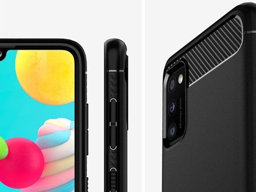Etui Spigen Rugged Armor do Samsung Galaxy A41 Matte Black na Arena.pl