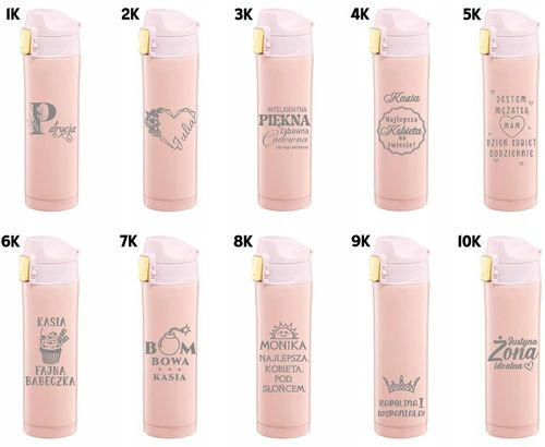 Kubek Termiczny z grawerem 420ml Twój Tekst dla Nauczyciela prezent na Arena.pl