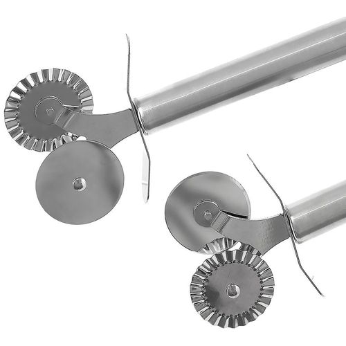 Radełko Podwójne Kuchenne do Cięcia Krojenia Ciasta Makaronu Pierogów na Arena.pl