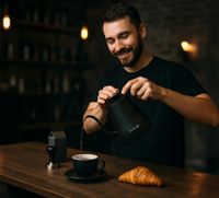 CZAJNIK ELEKTRYCZNY CYFROWY GOOSENECK Z REGULACJĄ TEMPERATURY 1100W 1L