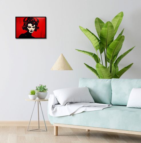 Plakat 42x29,7cm Czerwona Diablica na Arena.pl