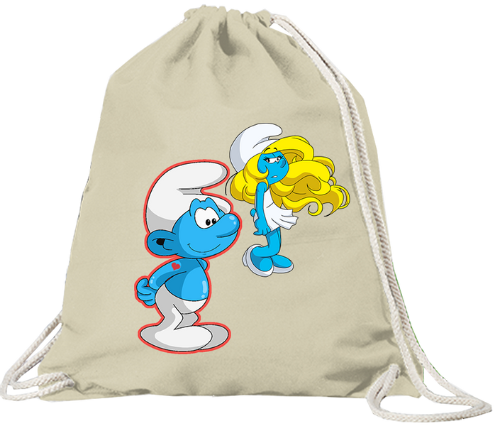 Worek Plecak Smerfy zdjęcie 1