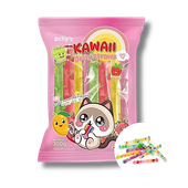 Kawaii Jelly Straws owocowe galaretki do wyciskania 15x20g 300g