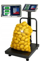 WAGA MAGAZYNOWA ELEKTRONICZNA PLATFORMOWA 300 KG PRZEMYSŁOWA DUŻA 40x50 CM