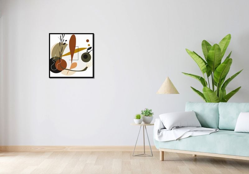 Plakat 60x60cm Ekspresja w Impresji zdjęcie 4