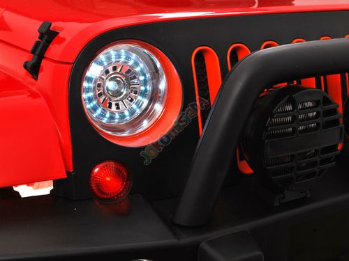 Duże Auto J E E P Hellcat miękkie koła EVA PA0123 na Arena.pl