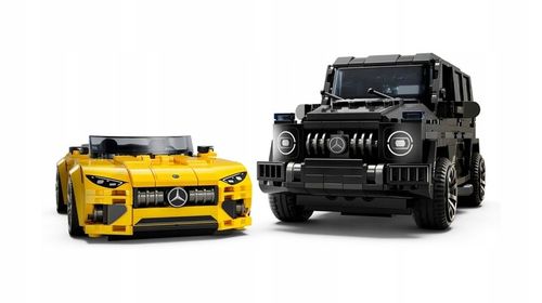 LEGO SPEED 10+ AUTO MERCEDES DWA SAMOCHODY MERCEDES AMG G63 I SL63 76924 na Arena.pl