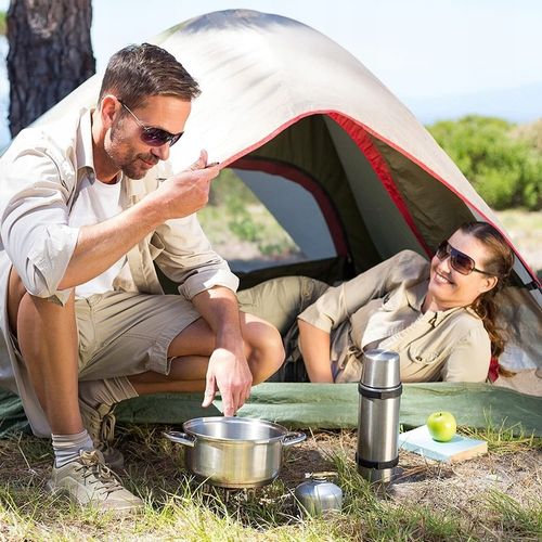 DOSKONAŁA MINI KUCHENKA TURYSTYCZNA GAZOWA NA KARTUSZE Z ADAPTEREM 3500W na Arena.pl