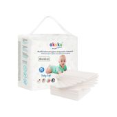 AKUKU Podkłady jednorazowe do przewijania niemowląt Baby Soft 40x60 15szt