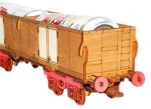 POCIĄG NA FLASZKĘ +WAGON PREZENT URODZINY 18 30 40 na Arena.pl