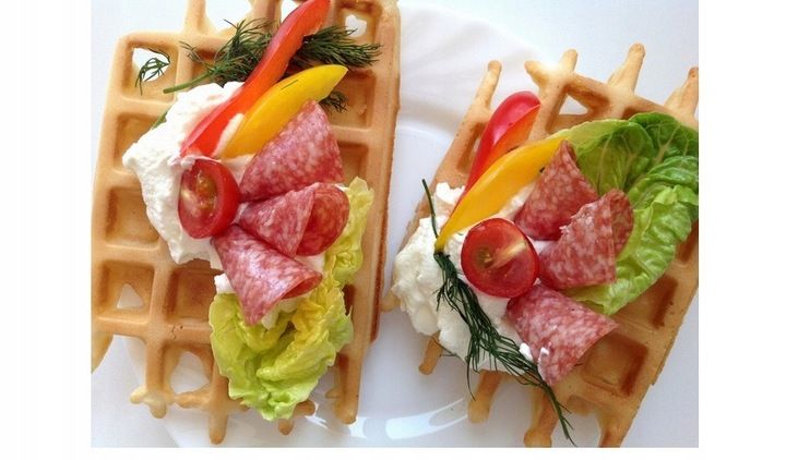 Gofrownica DEZAL 301.7 Czerwony zdjęcie 7