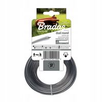 BRADAS Żyłka RIPPER DUAL okrągła karta 2,4mm x100m