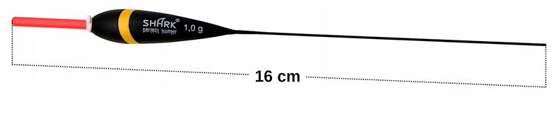 Spławik STAŁY z BALSY SHARK Perfekt Hunter 1,0 g / 16 cm zdjęcie 2