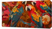 Obraz 70x40cm Kolorowe Ary
