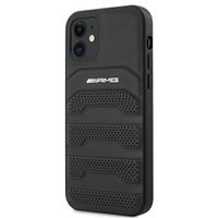 amg amhcp12sgsebk iphone 12 mini 5,4 czarny/black hardcase leather