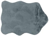 Dywan OSLO 60x85 klasyczny szary miękki futerko