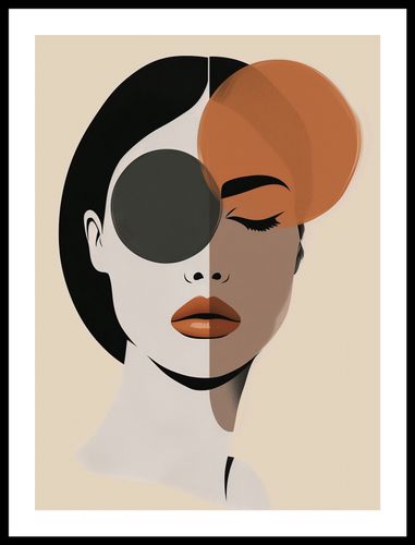 Plakat 40x55cm Dwie Strony Piękna na Arena.pl