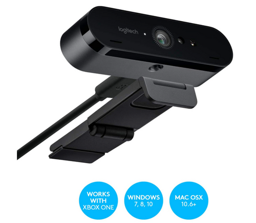 Kamera internetowa LOGITECH BRIO 4K HDR PRO Webcam na Arena.pl
