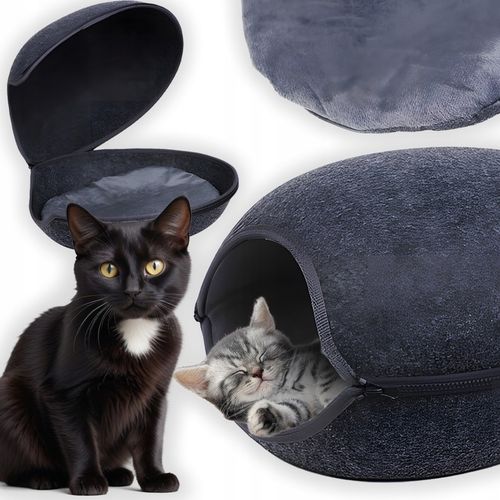 DOMEK DLA KOTA LEGOWISKO CIEPŁE BUDKA POSŁANIE LEGOWISKO ANTYSTRESOWE na Arena.pl