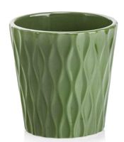 DONICZKA OSŁONKA CERAMICZNA OLIWKOWA 16 CM