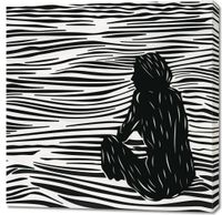 Obraz 90x90cm Złożone Fluidalne Linie