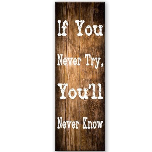 Deco Panel, Sentencja cytat 30x90 na Arena.pl