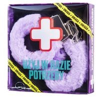 kajdanki awaryjne futerkowe na prezent 18 urodziny