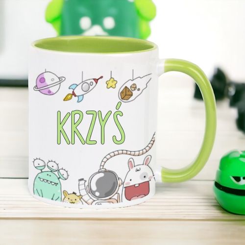 Kubek z nadrukiem zdjęcie grafika tekst logo prezent reklama Twój PROJEKT na Arena.pl