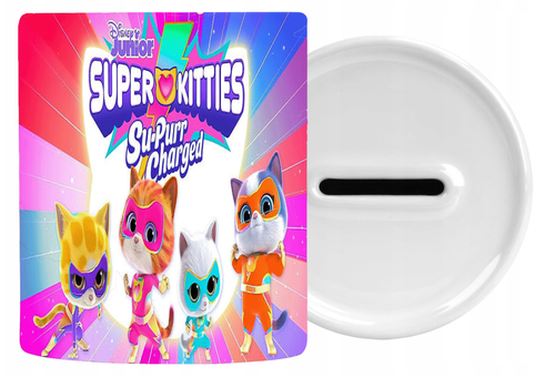 Skarbonka Ceramiczna - Super Kotki - Super Kitties na Arena.pl