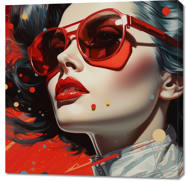 Obraz 90x90cm Wizja Przyszłości zdjęcie 1