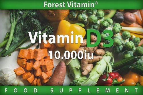FOREST WITAMINA D3 10000iu 250 KAPS MOCNA ZDROWIE na Arena.pl